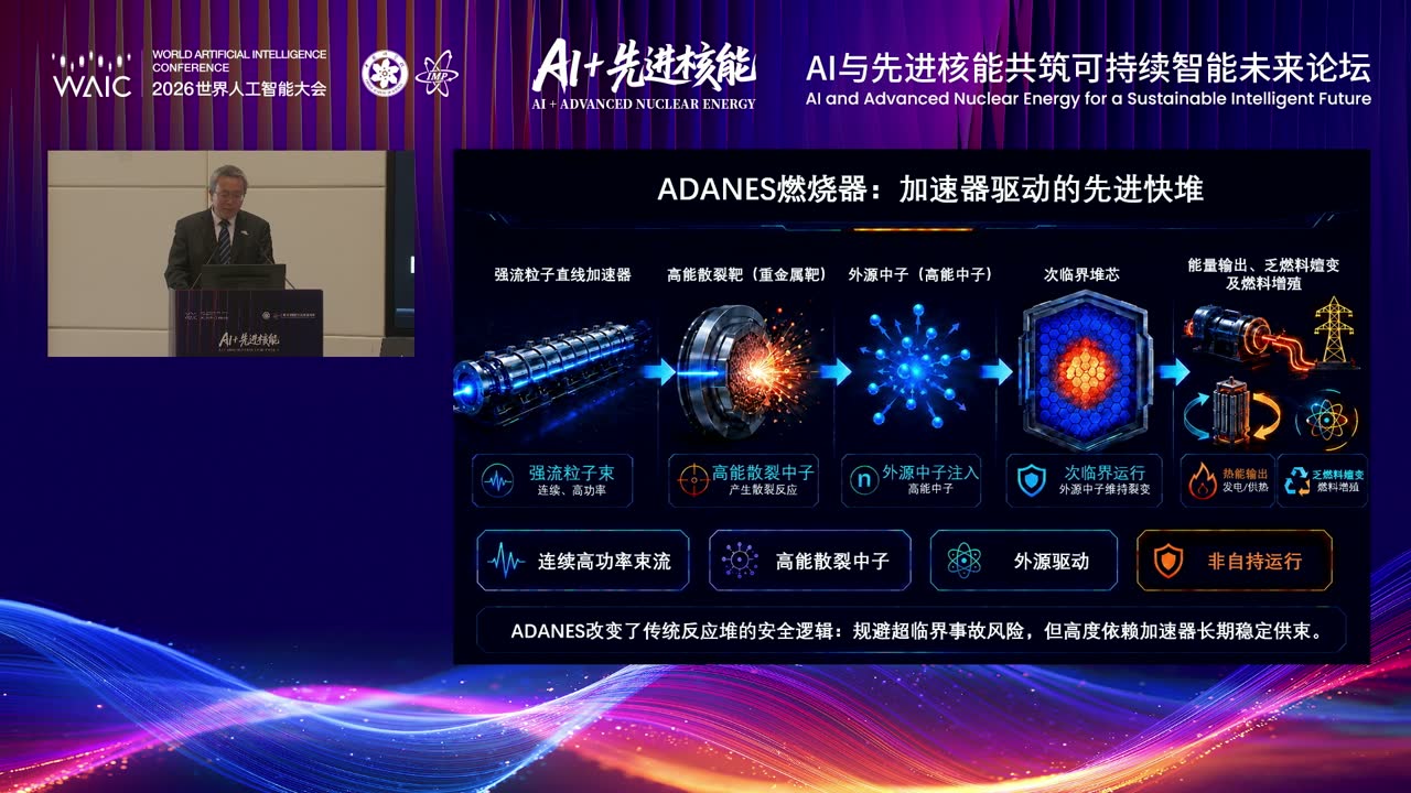 何源：当核能系统比单个模型复杂得多，AI 应该怎样进入？现场画面 1